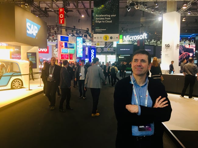 Josep Torra, CEO of Barcelona Virtual, at #MWC19 in Barcelona