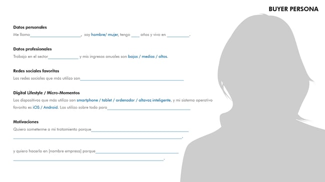 WORKSHEET - Buyer Persona